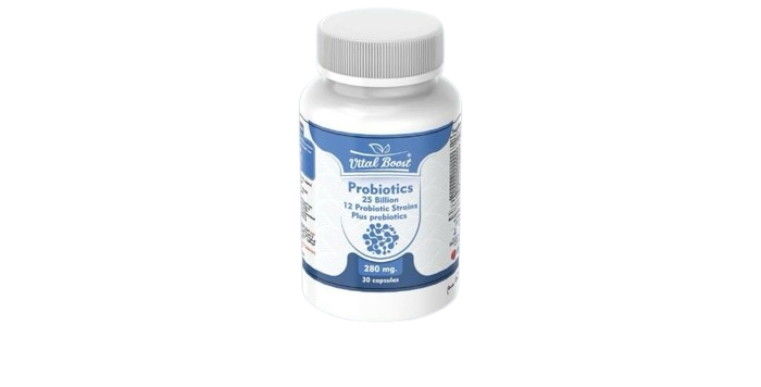 VitalBoost Probiotics Plus 280mg 30 Capules