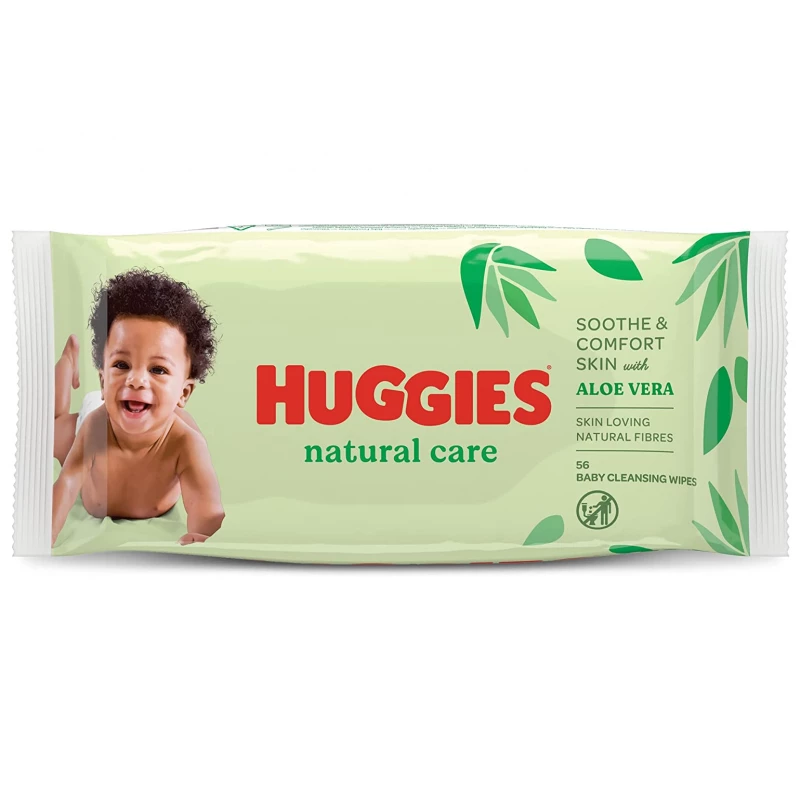 Huggies Baby Wipes Natural 152 Pieces