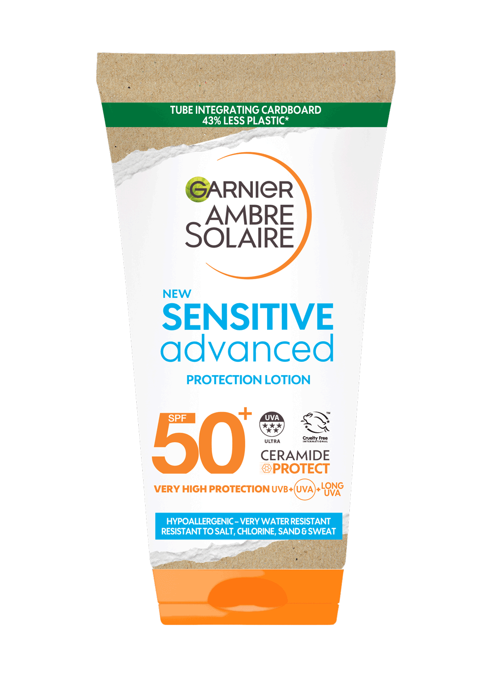 Garnier Ambre Solaire Sun Protection Cream SPF 50+ Travel Size