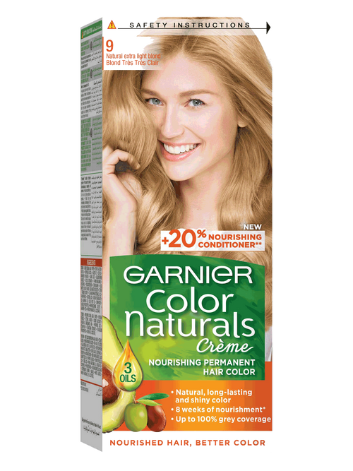 Garnier Color Naturals Hair Dye 9.0 Extra Light Blonde