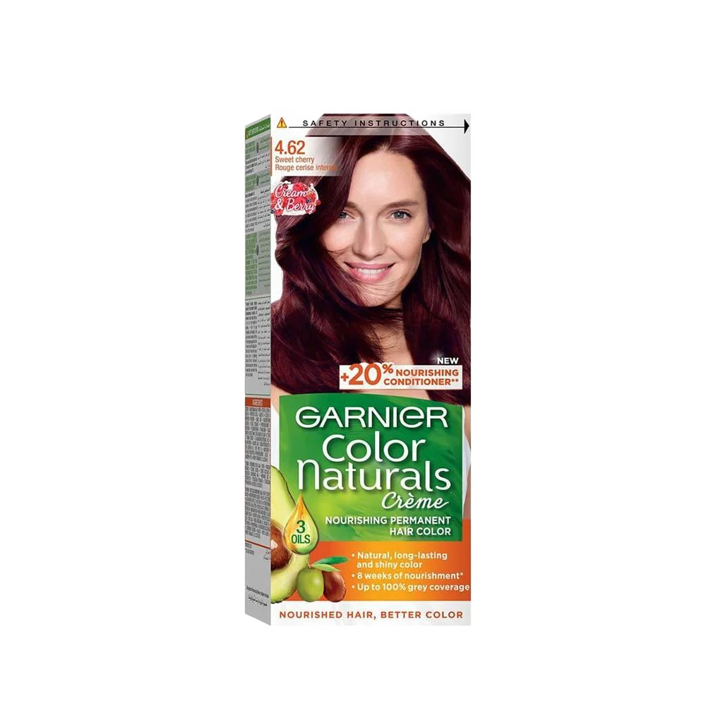 Garnier Color Naturals Hair Dye 4.62 Deep Cherry Red