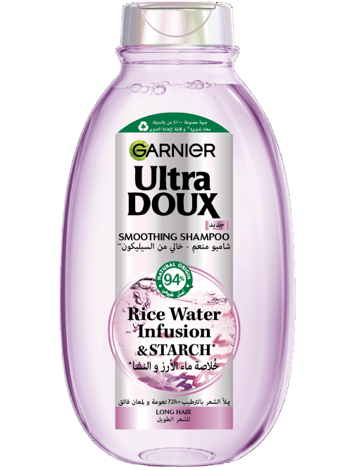 Garnier Ultra Doux Rice Water & Starch Shampoo 400ml