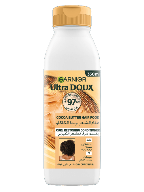 غارنييه ألترا دو هير فود شامبو  بزبدة الكاكاو 350 مل
