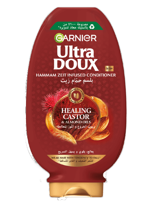 Garnier Ultra Doux Conditioner Almond And Castor Oils 360ml
