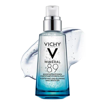 Vichy Mineral 89 Fortifying And Plumping Daily Booster With Hyaluronic Acid 50ml