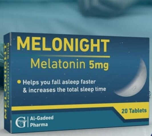 Melo Night Melatonin 5mg 20 Tablets