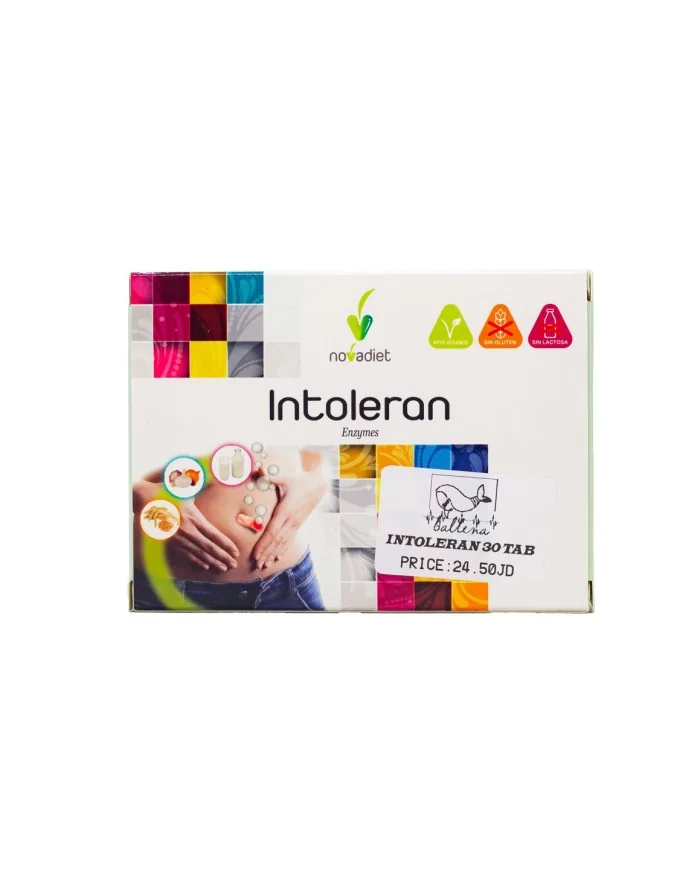 Novadiet Intoleran Enzymes 30 Tablets