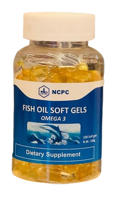NCPC Omega 3 Fish Oil 100 Softgels