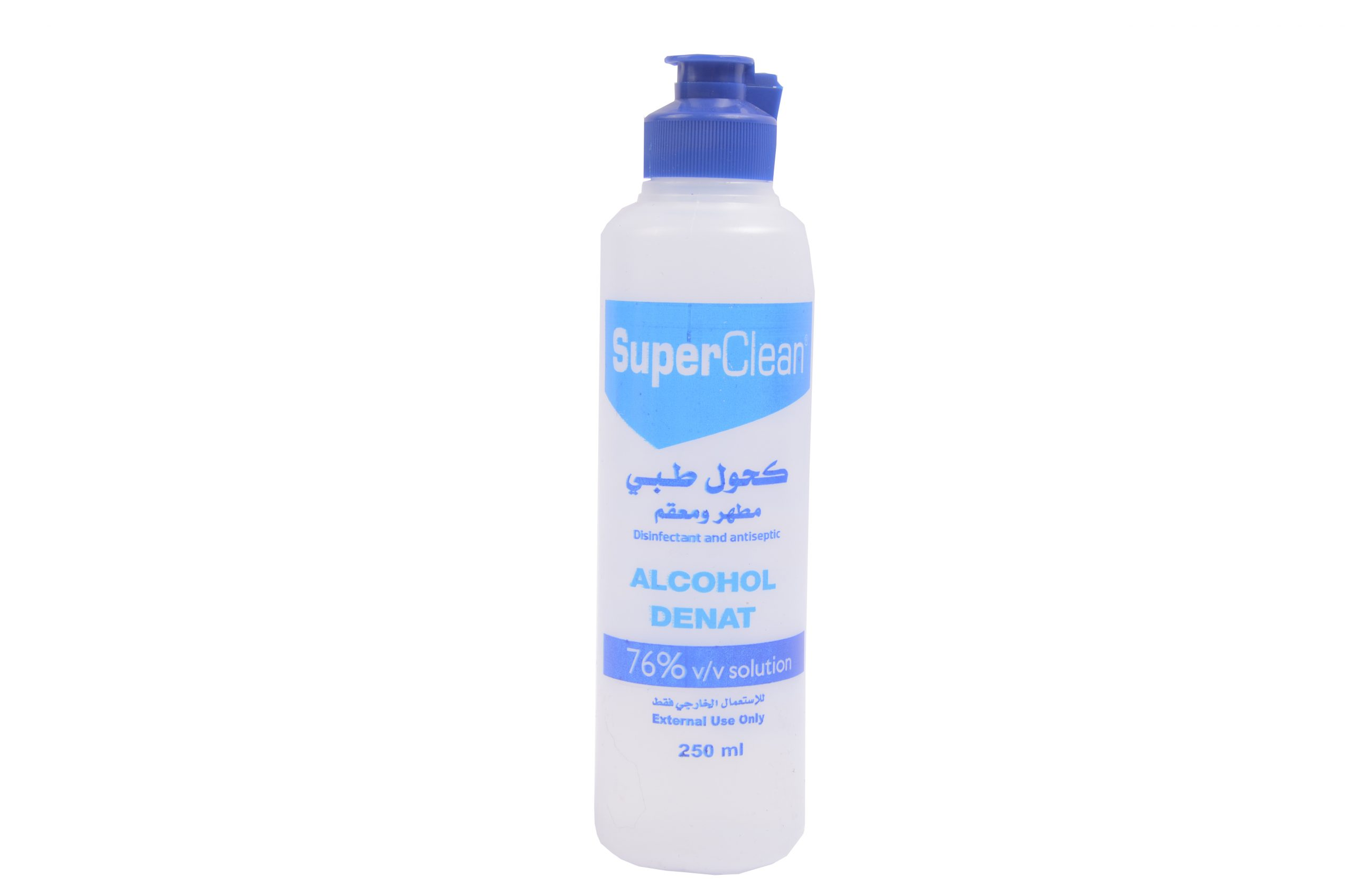 SuperClean Alcohol 76% 250ml