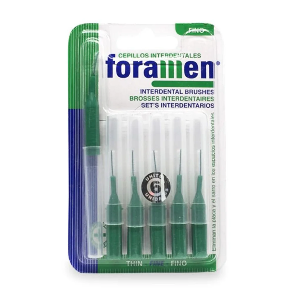 Foramen UltraThin Inter Dental Brush 6 Pieces