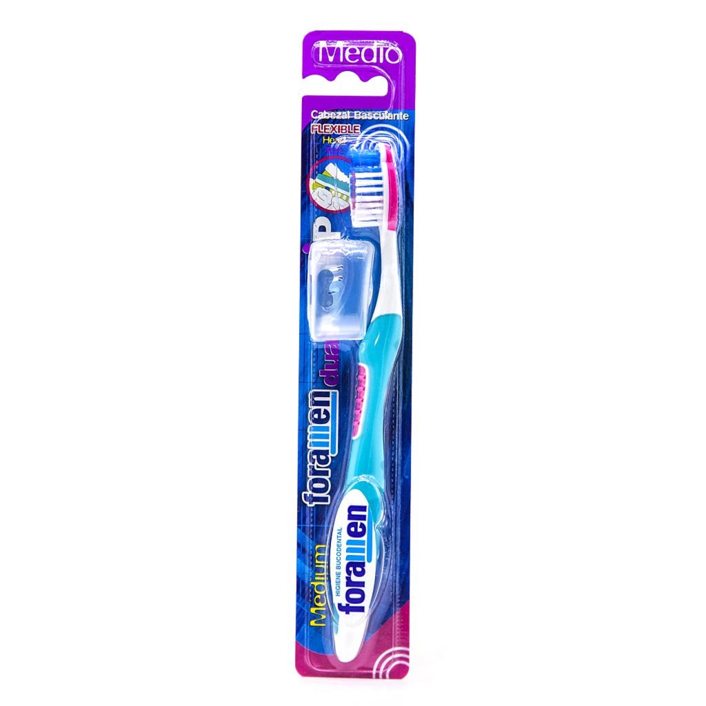 Foramen Flexible Head Medium Toothbrush