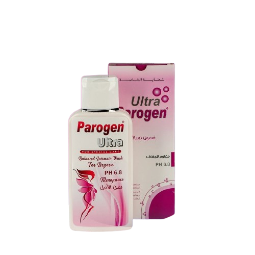 Parogen Ultra Menopause Balanced Intimate Wash for Dryness PH 6.8 200ml