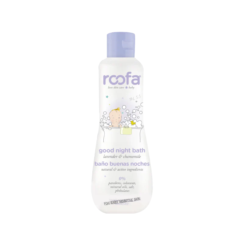Roofa Good Night Lavender & Chamomile Bath for infants 200ml