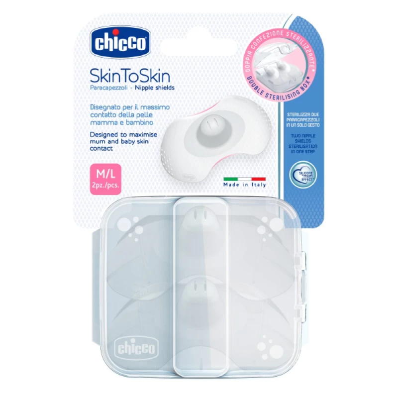 Chicco Nipple Shields M/L 2 Pcs