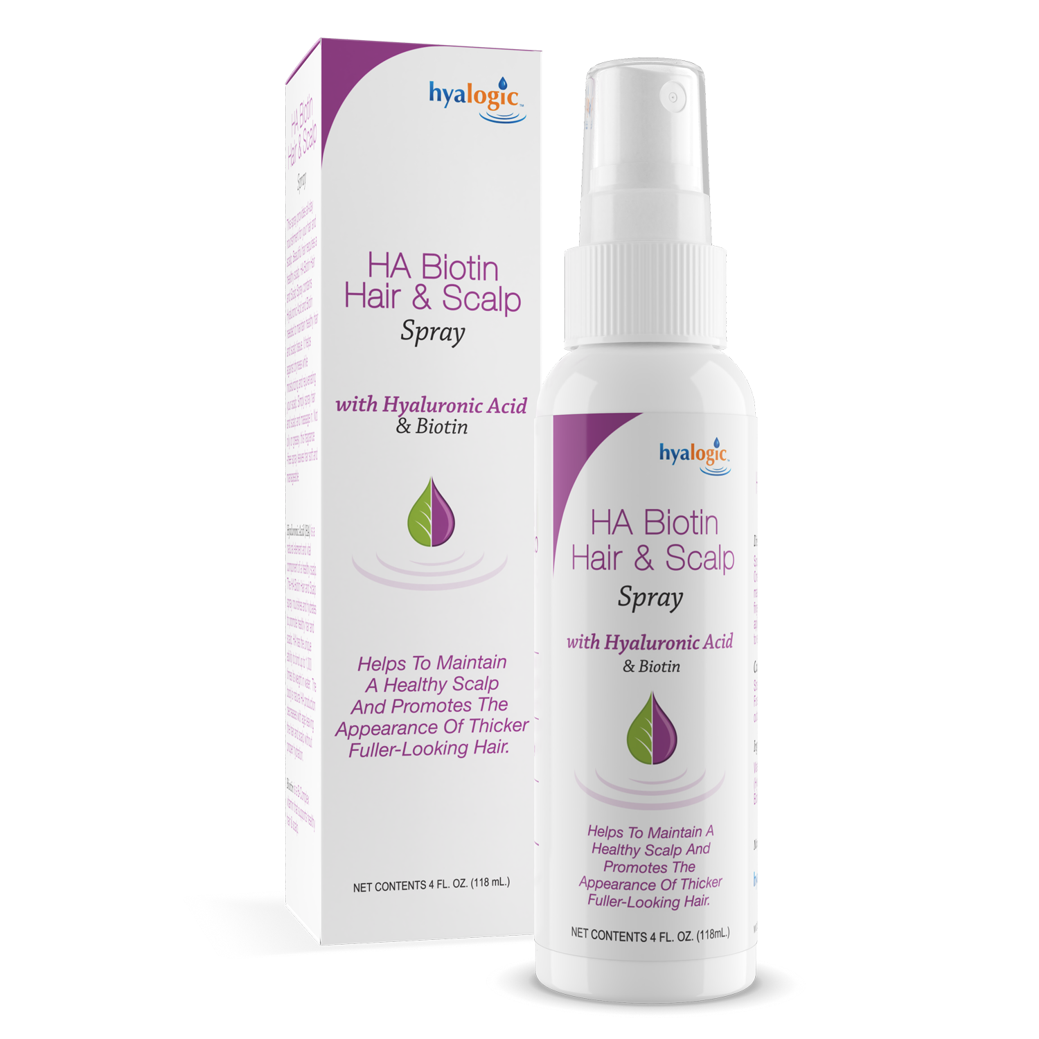 Hyalogic HA Biotin Hair & Scalp Spray 118ml
