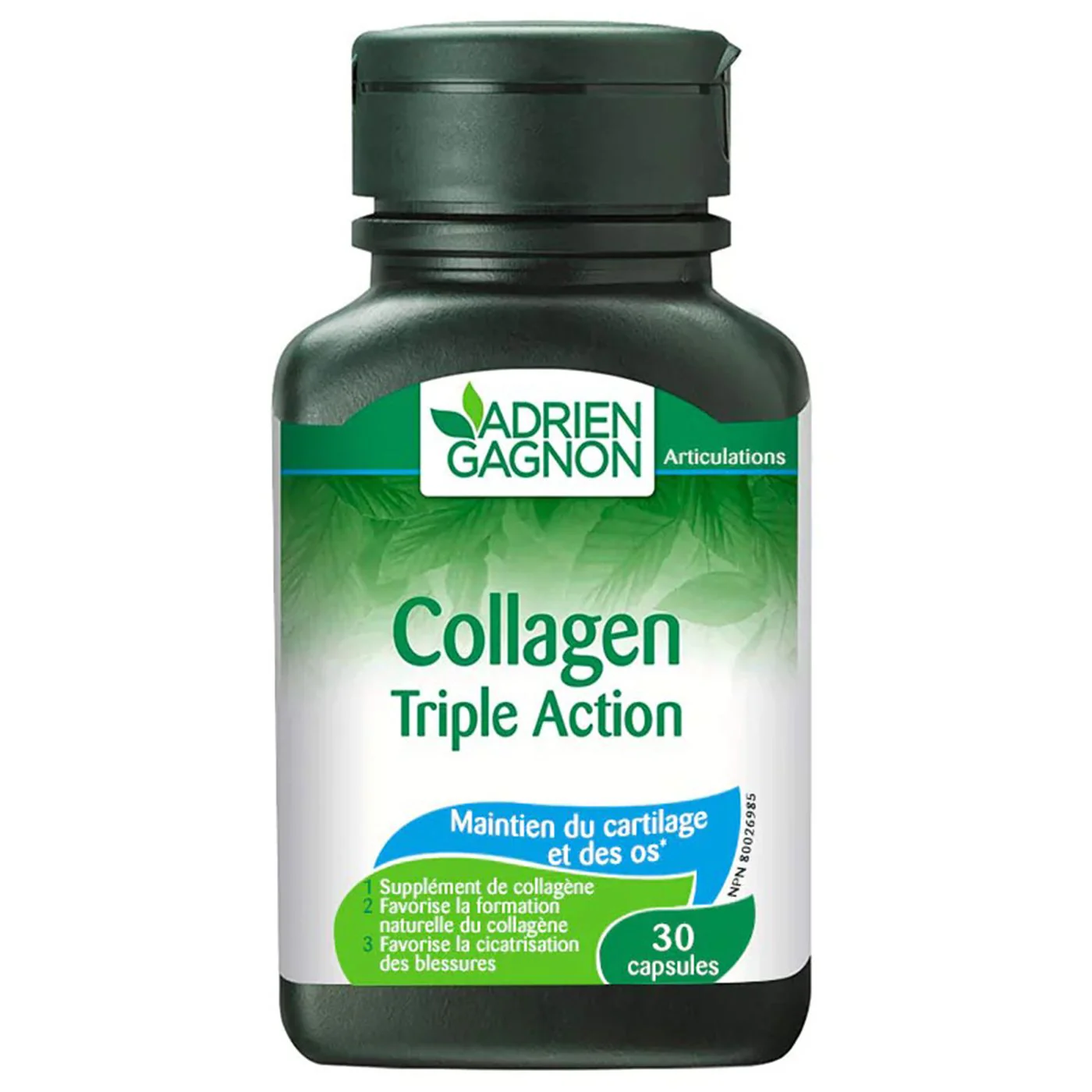 Adrien Gagnon Collagen Triple Action 30 Capsules