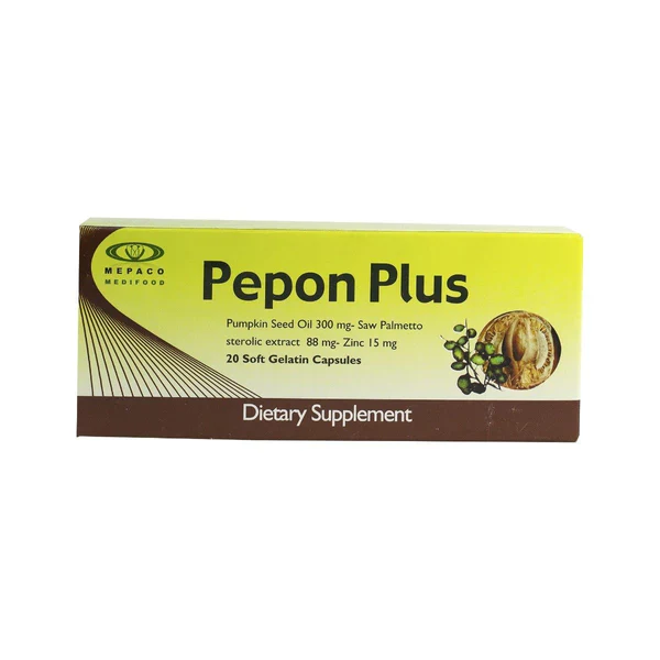 Mepaco Pepon Plus 20 Capsules
