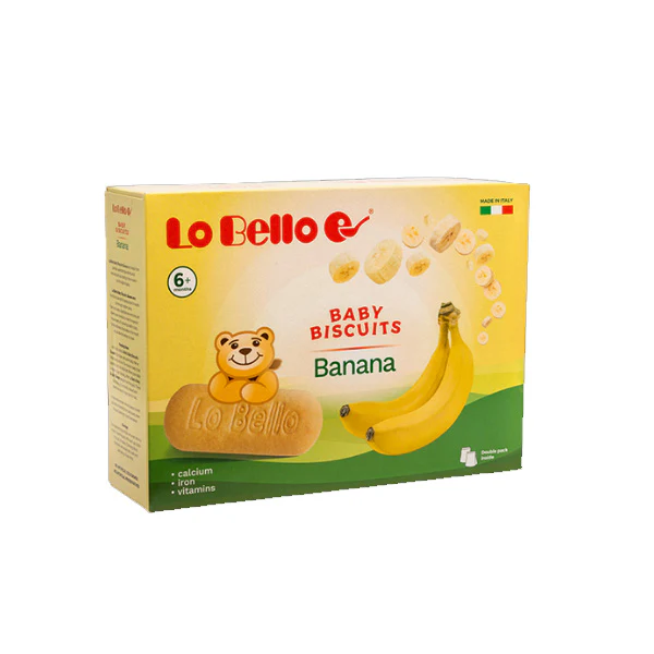 Lo Bello Baby Biscuits Banana 200g