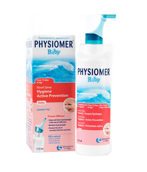 Physiomer Baby Nasal Hygiene Spray For Babies 115ml
