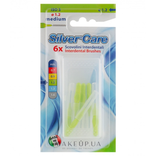 Silver Care 1.2mm Interdental Brush Medium