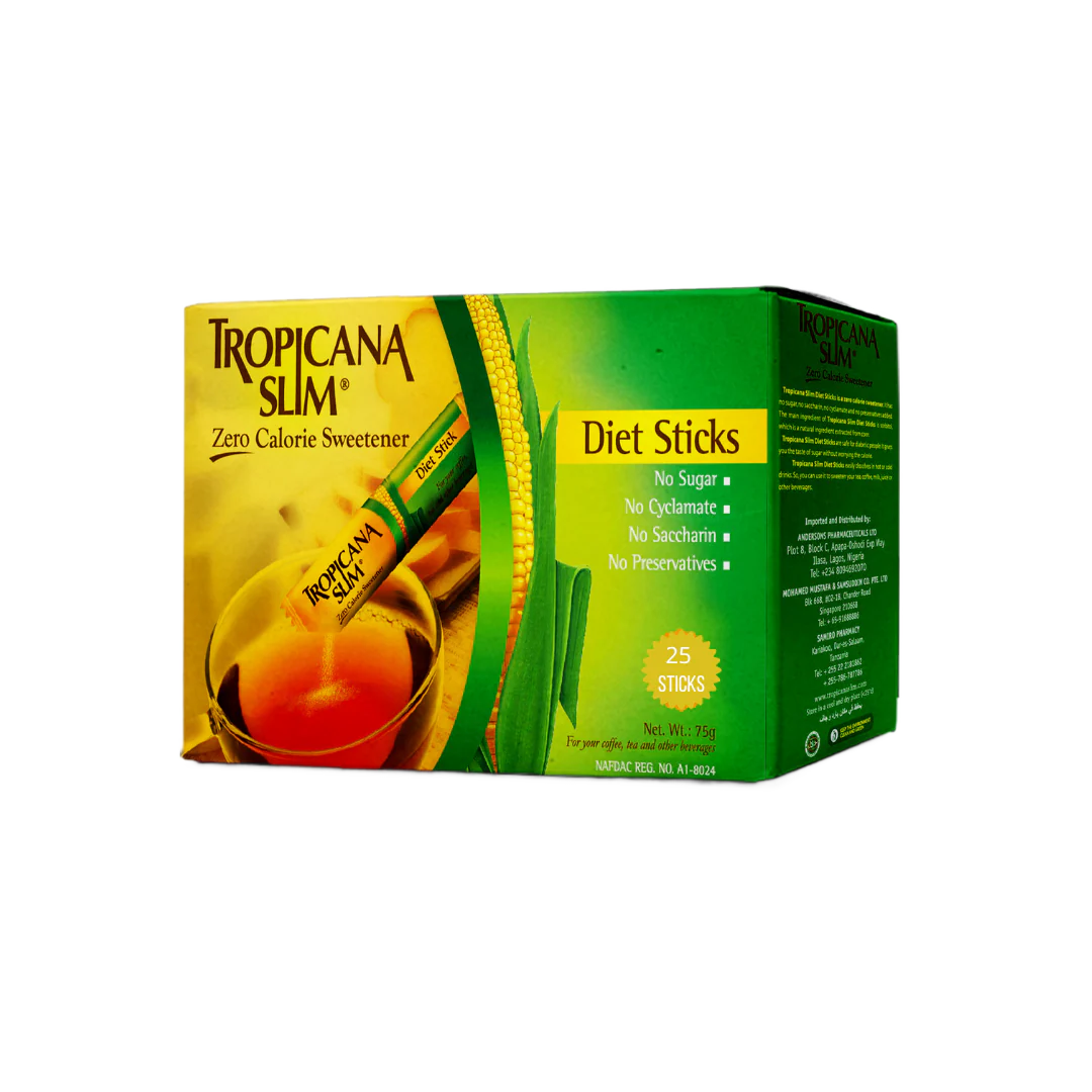 Tropicana Slim Zero Calorie Sweetener 25 Sticks