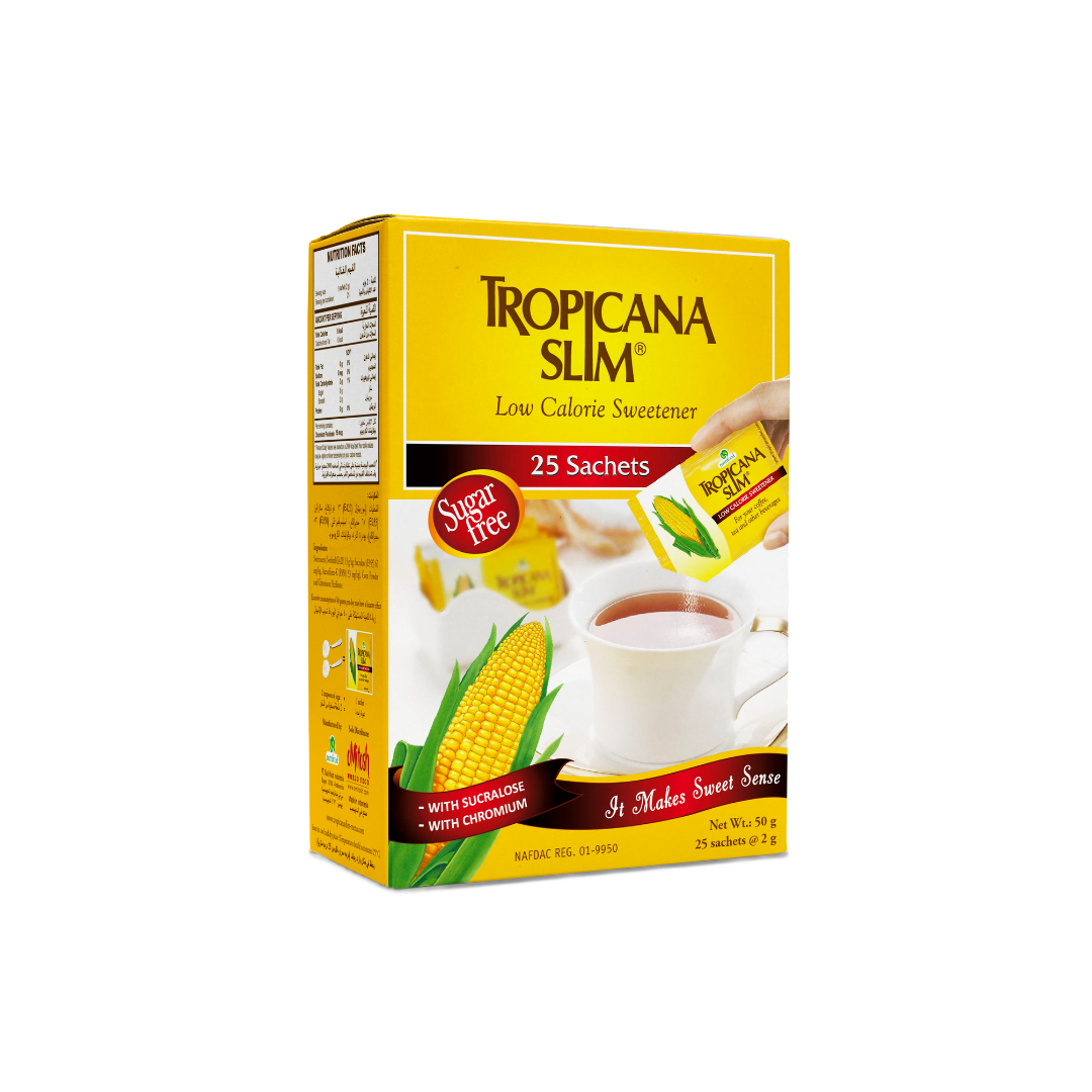 Tropicana Slim Low Calorie Sweetener 25 Sachets