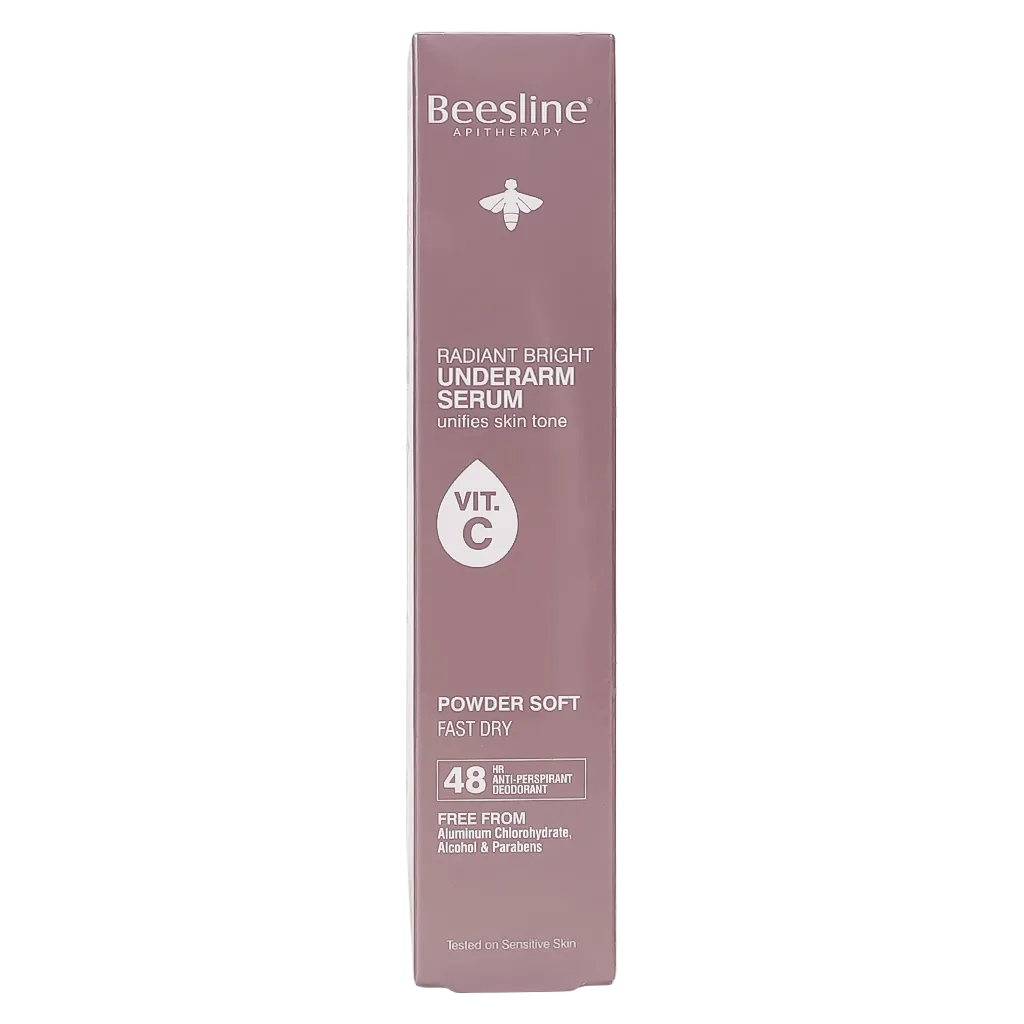 Beesline Radiant Bright Underarm Serum Powder Soft 150ml