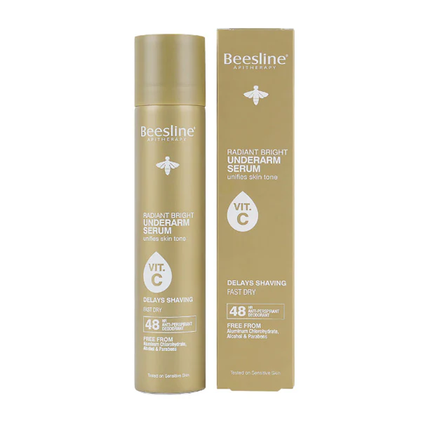 Beesline Radiant Bright Underarm Delays Shaving Serum 150ml