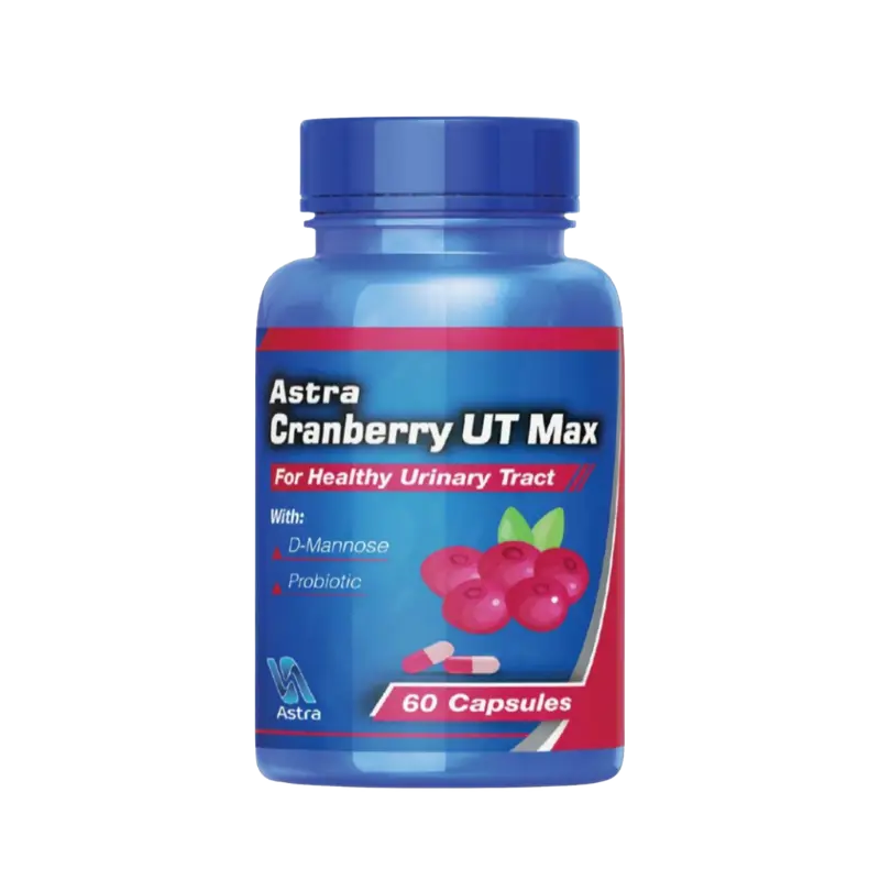 Astra Cranberry UT Max Capsule 60