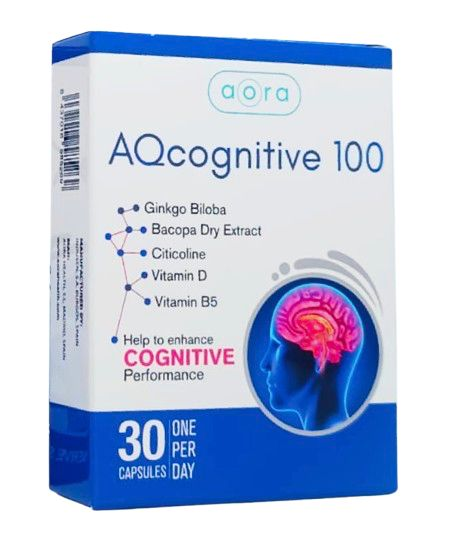 Aora Aq Cognitive 100mg 30 capsule