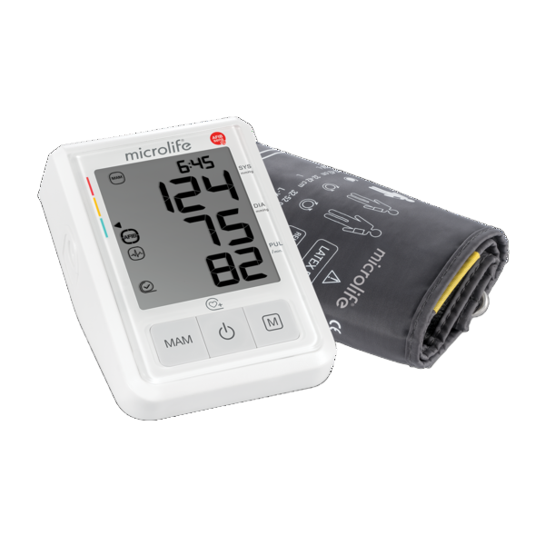 Microlife B3 AFIB Blood Pressure Monitor With Adapter