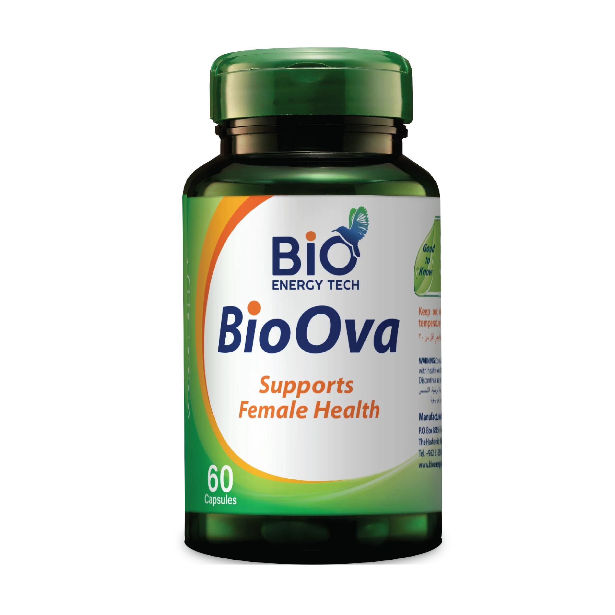 Bio Energy Tech Bio OVA 60 Capsules