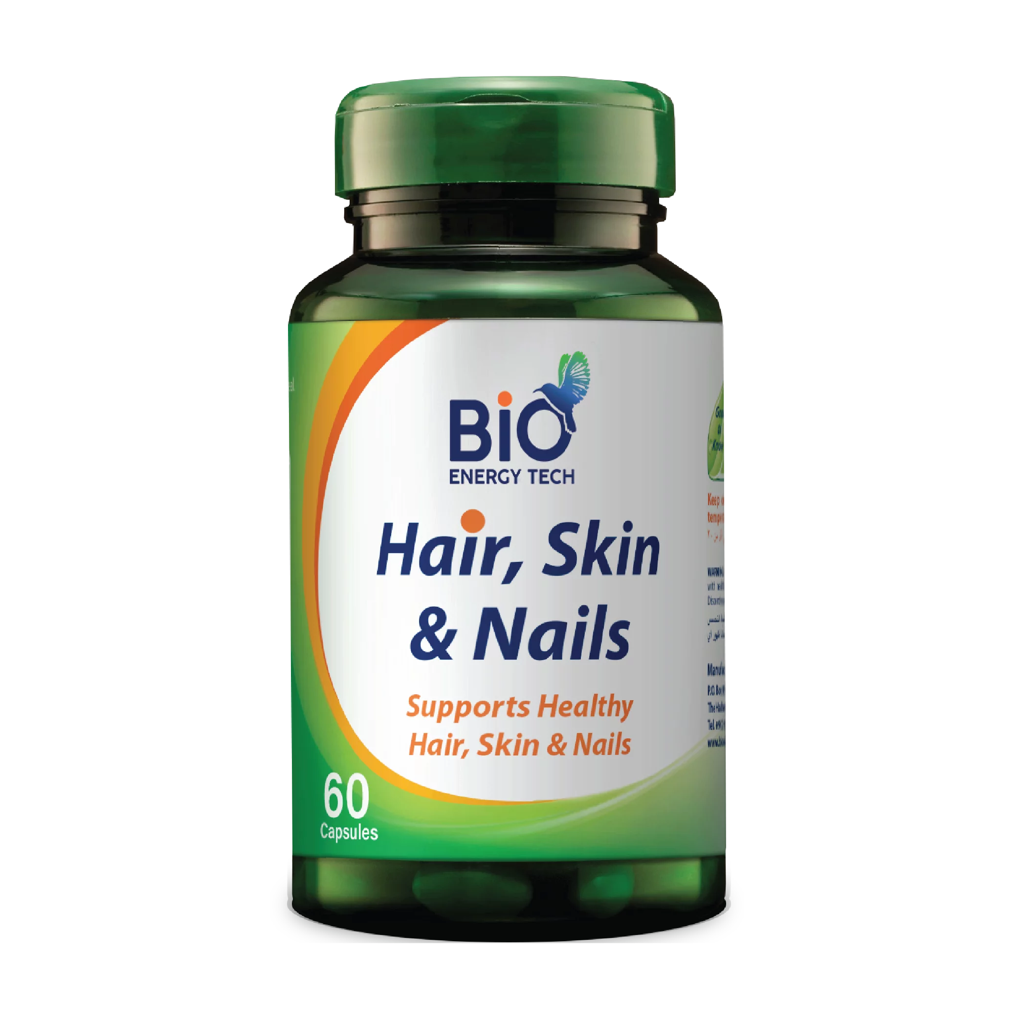 Bio Energy Tech Hair Skin and Nails 60 Capsule
