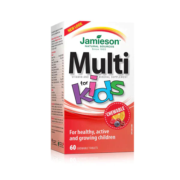 Jamieson Multi For Kids Chewable Tablet 60