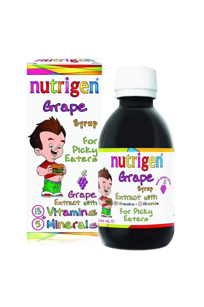Nutrigen Grape Syrup With Vitamins For Kids 200ml