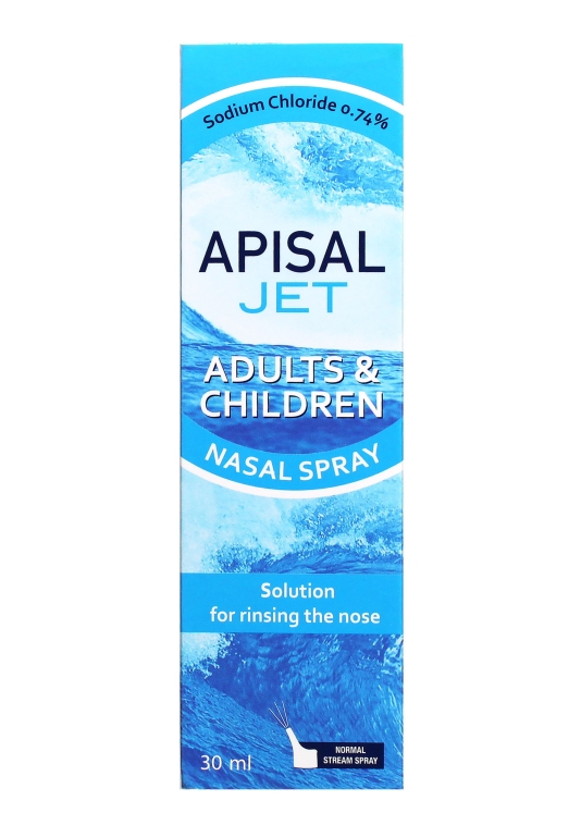 API Apisal Jet Nasal Spray For Adults and Children 30ml