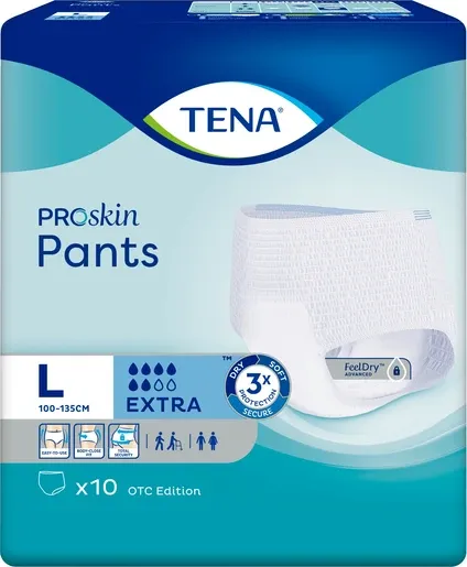 TENA Extra Pants Large 10 Pcs
