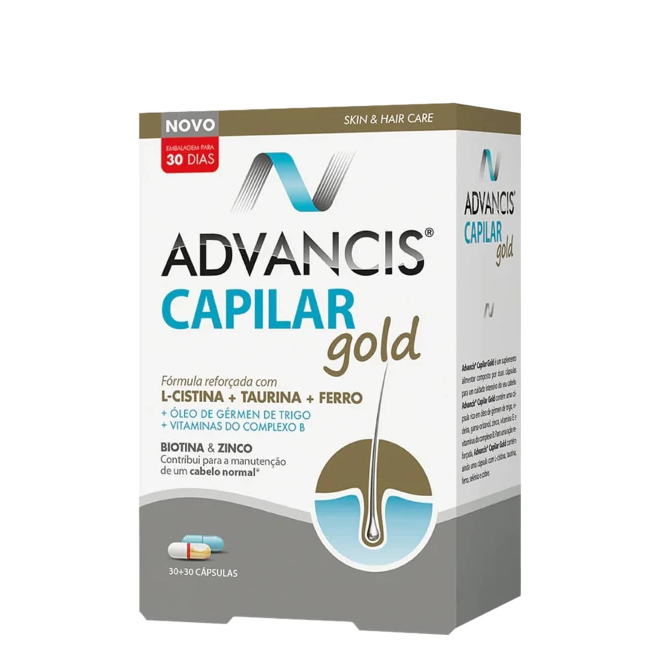 Advancis Capilar Gold 60 Capsules