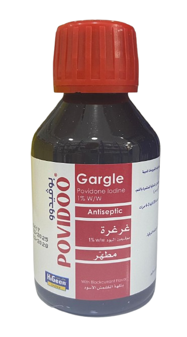 Higeen Povidone Iodine 1% Gargle 120ml