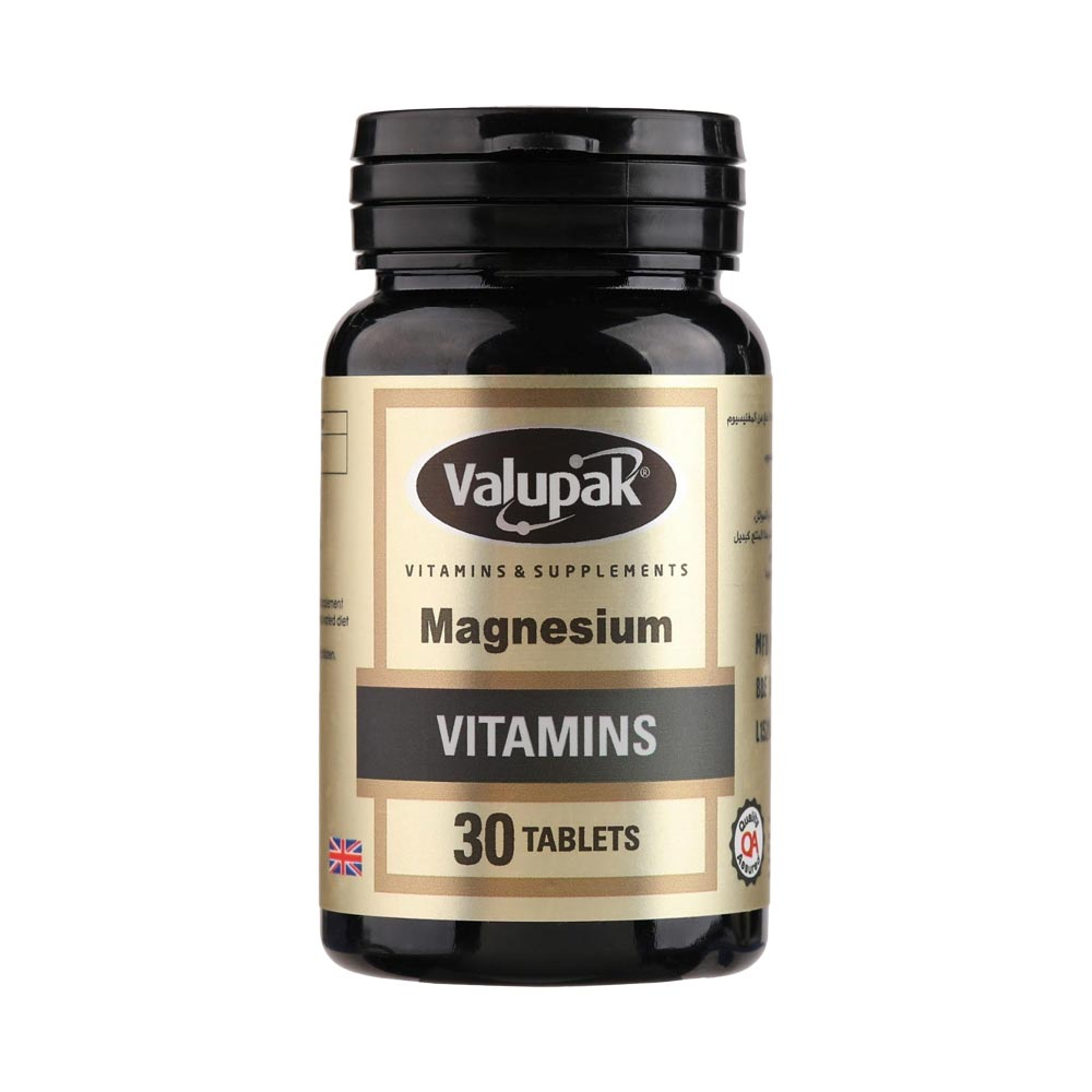 Valupak Magnesium187.5mg 30 Tablet