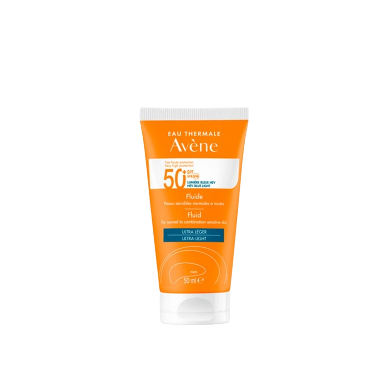 Avène Sunblock Fluid For Sensitive Skin SPF 50+ 50ml Offer 25%