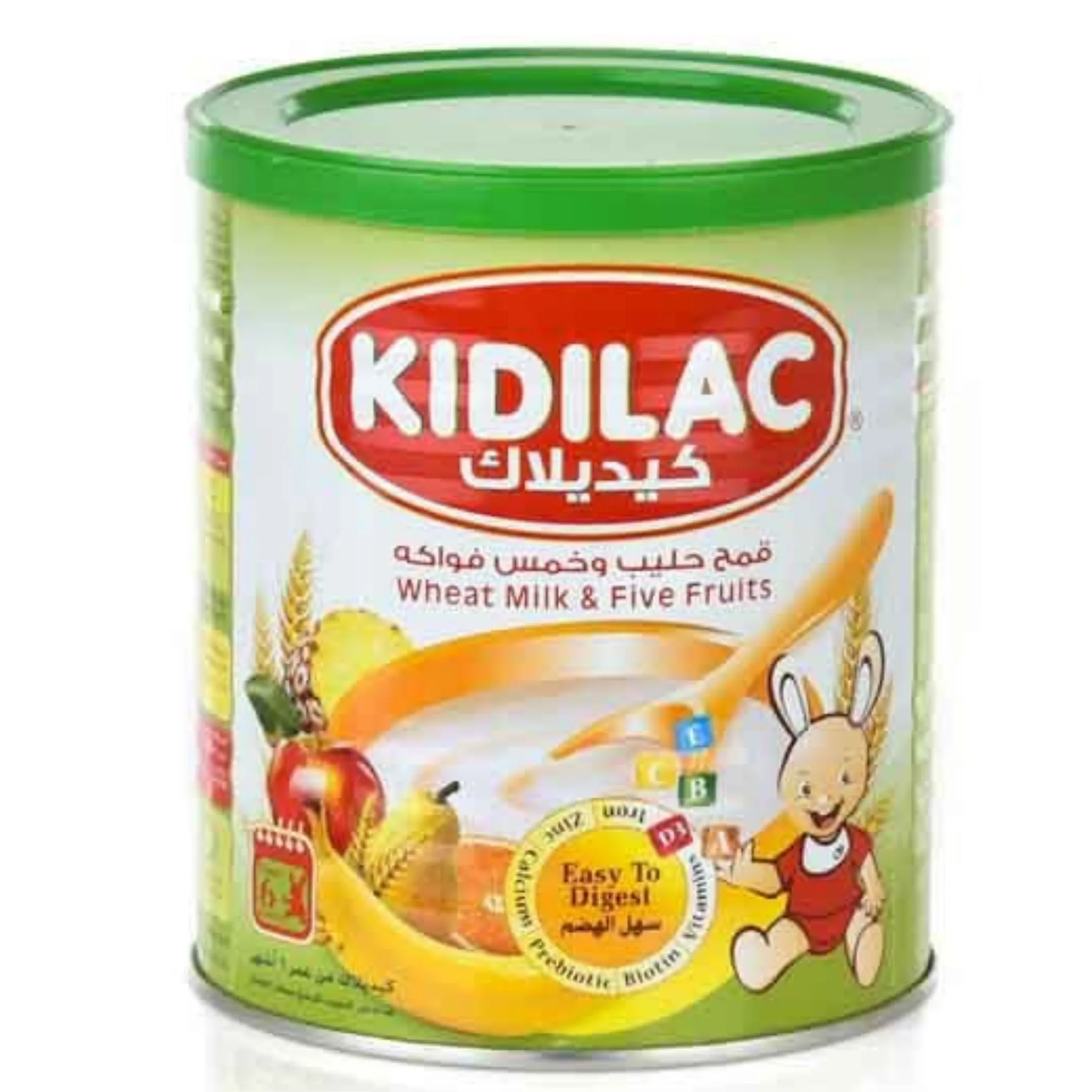 Kidilac Wheat Milk & 5 Fruits Cereal 400g