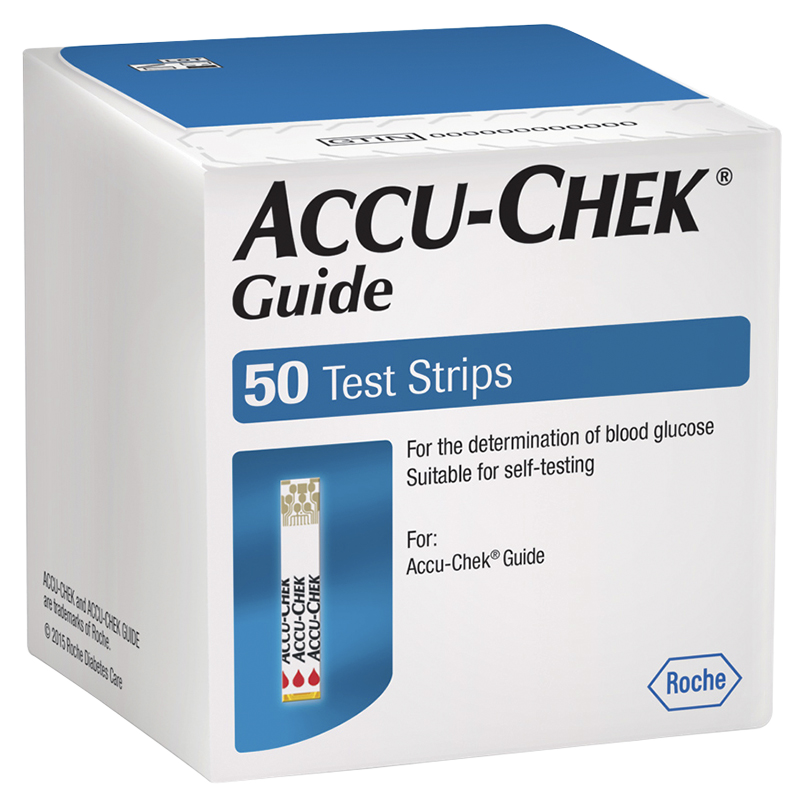 Roche Accu-Chek Guide Blood Glucose 50 Test Strips