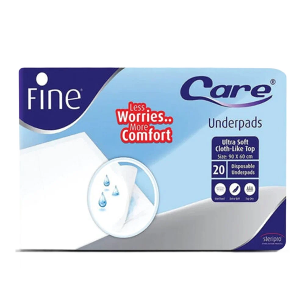 Fine Care Underpads Ultra Soft 60 x 90 cm 20 Pcs