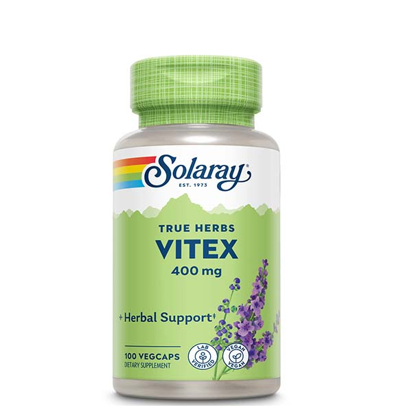 Solaray Vitex 400mg 100 Capsules