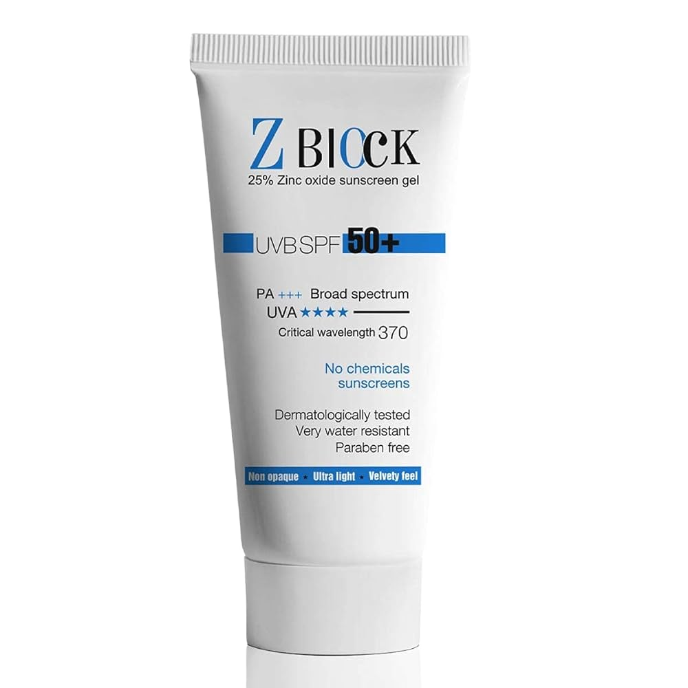 Z Block SPF50+ Sunscreen Gel 50ml