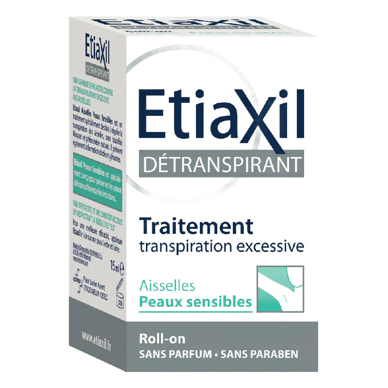 Etiaxil Detranspirant Deodorant Roll On For Sensitive Skin 15ml