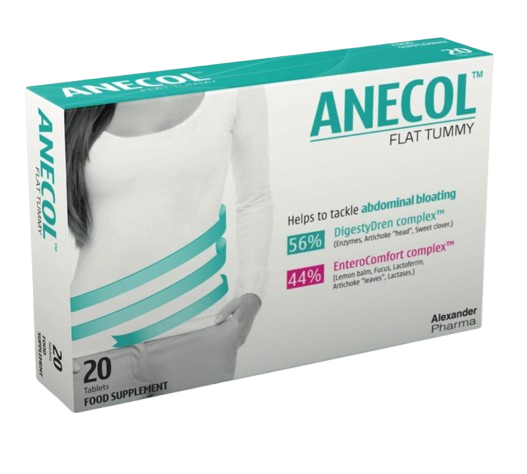 Anecol Flat Tummy 20 Tablets