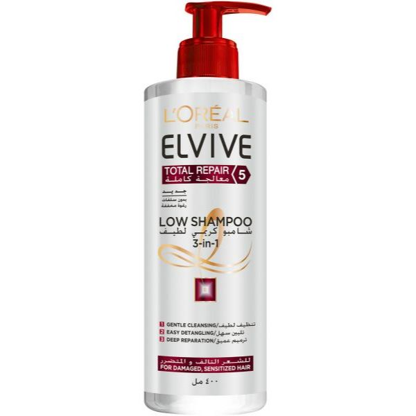 L’Oreal Paris Elvive Total Repair 5 Shampoo 400ml