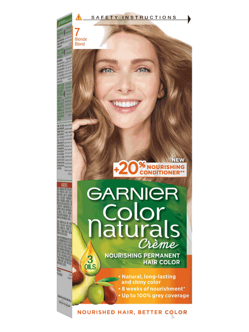 Garnier Color Naturals Hair Dye 7.0 Blonde